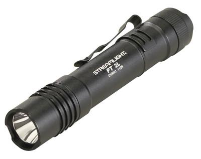 ProTac® 2L Flashlight, 2-3 V Lithium Batteries, Max 4,000 Lumens, Black