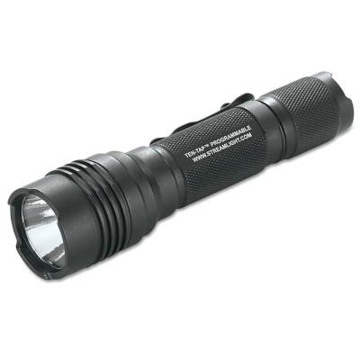 ProTac HL Flashlight, 2-3 V CR123A Lithium Batteries, Max 750 Lumens, Black