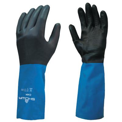 CHM Series Gloves, X-Large, Black/Blue