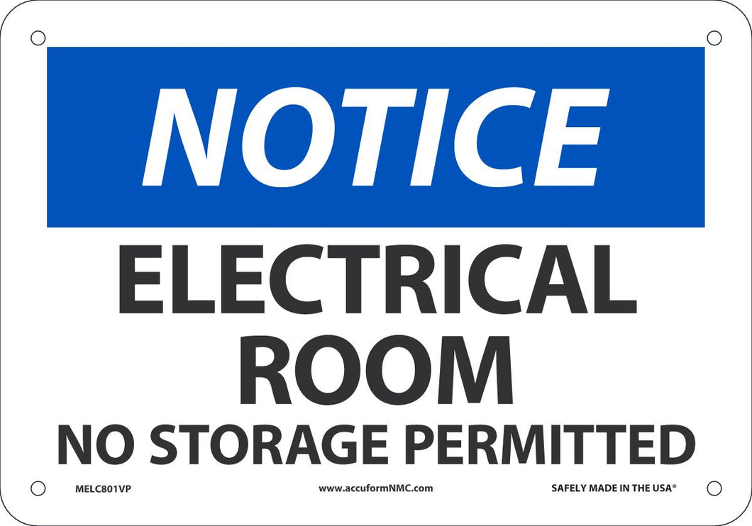 ELEC ROOM NO STORAGE PMTD 7X10 PL